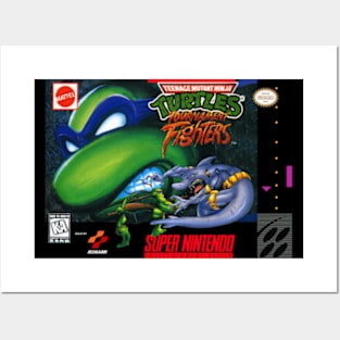 SNES TMNT Tournament Fighters Posters and Art